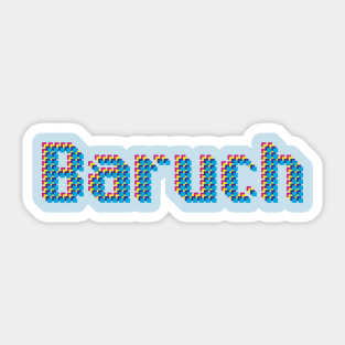 baruch college Sticker